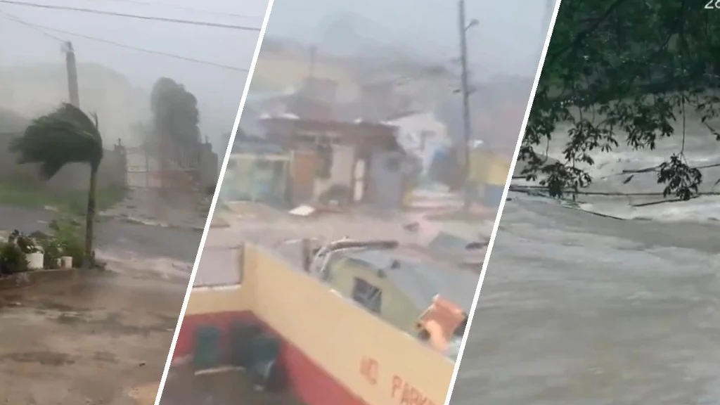 Huragan Melissa przybiera na sile. Są pierwsze zniszczenia na Jamajce Huragan Melissa przybiera na sile. Są pierwsze zniszczenia na Jamajce