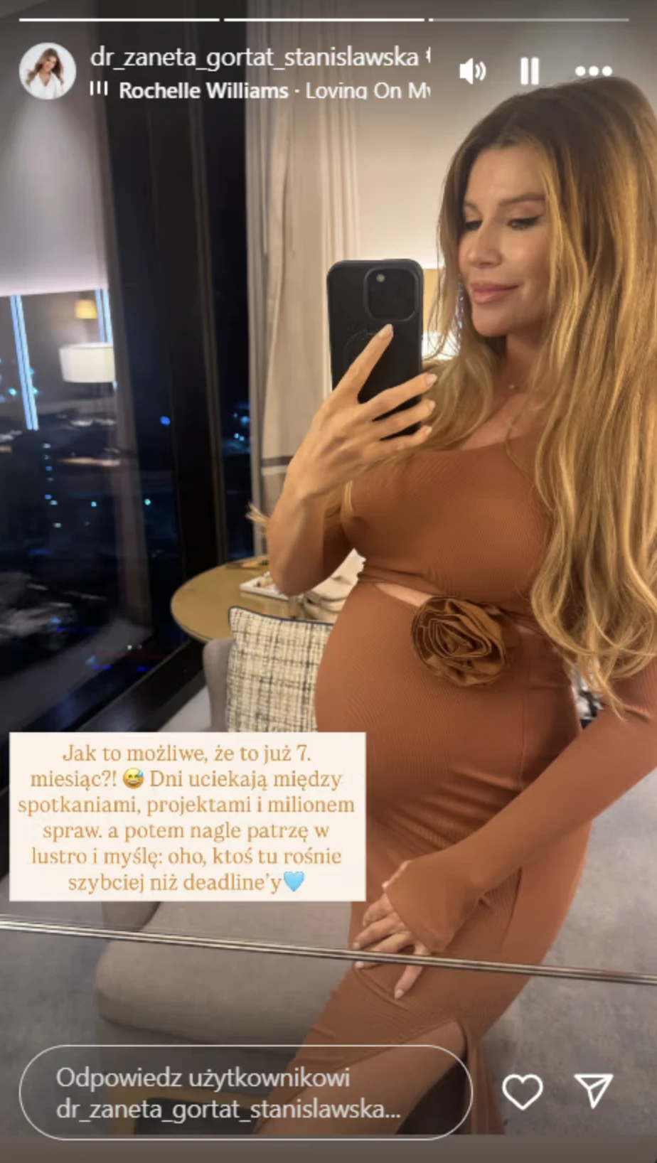Żaneta Gortat-Stanisławska pokazała ciążowy brzuszek