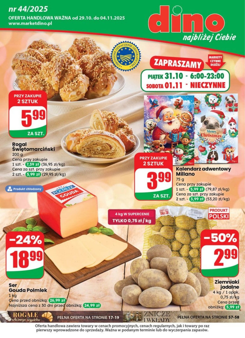 Gazetka promocyjna Dino - ważna od 29. 10. 2025 do 04. 11. 2025