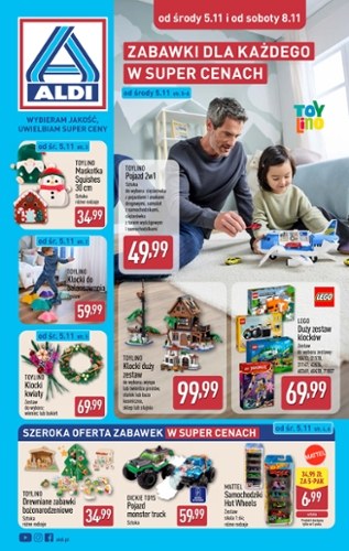 Gazetka promocyjna Aldi, ważna od 05.11.2025 do 08.11.2025.