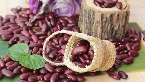 Fasola azuki (Vigna angularis).