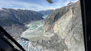 Pół kilometra wody w jednym uderzeniu. Megatsunami zmiotło fiord na Alasce