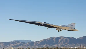 X-59 w powietrzu! Dziewiczy lot naddźwiękowego samolotu NASA