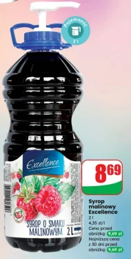 Малиновий сироп Excellent