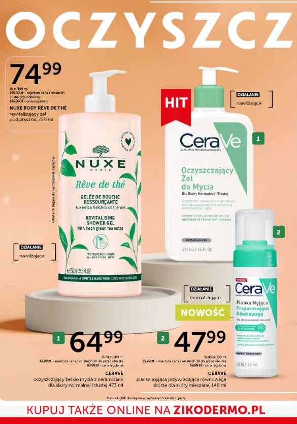 Promocja na produkty CeraVe w Ziko Dermo