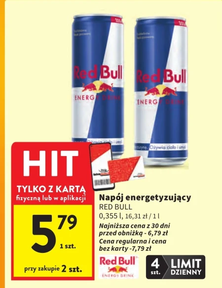 Napój energetyczny Red Bull