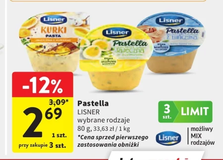 Pasta kanapkowa Lisner