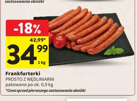 Frankfurterki Prosto z wędliniarni