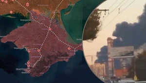 Wojna na Ukrainie. Atak dronów na Krymie, zdj. ilustracyjne