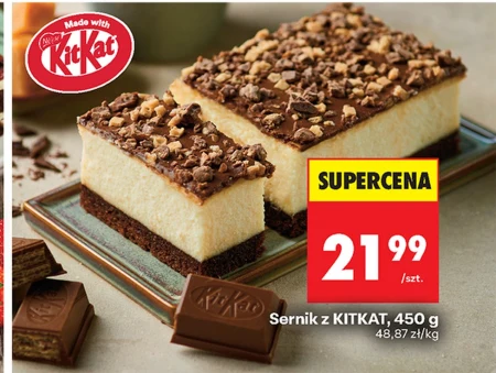 Sernik KitKat