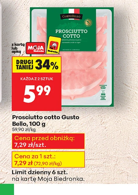 Prosciutto Gusto Bello