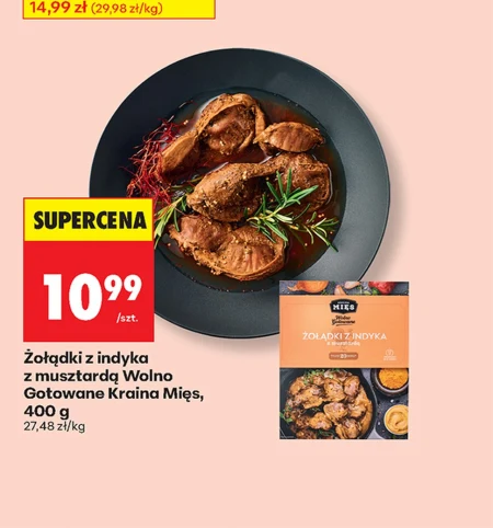 Żołądki drobiowe Wolno Gotowane