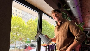 Mikołaj Roznerski posprzątał swoją ulubioną restaurację