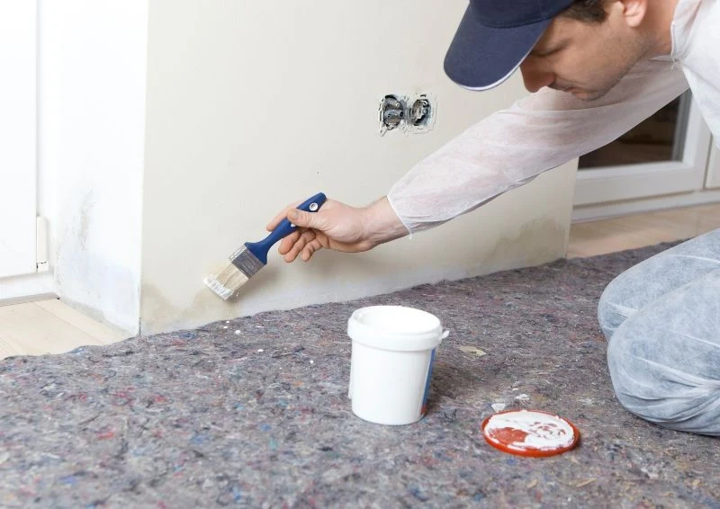 Z wilgotnością można walczyć za pomocą specjalnych preparatów i farb.