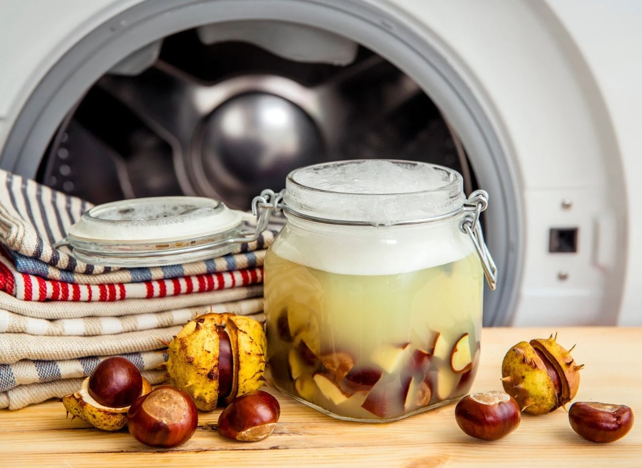 Najprostszą formą wykorzystania kasztanów jest przygotowanie z nich płynu.