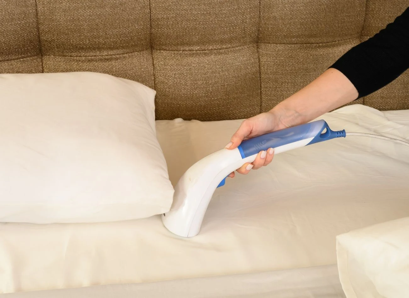 Na pozbycie się pluskiew z materaca najlepszym sposobem jest użycie parownicy.