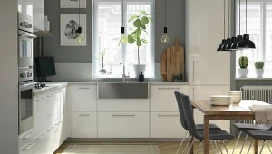 Kuchnia w stylu skandynawskim./ materialy promocyjne