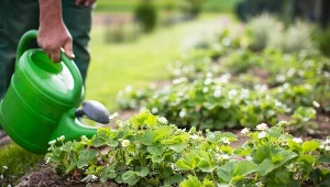 Wiosenne przymrozki często uszkadzają kwitnące w naszych ogrodach truskawki.