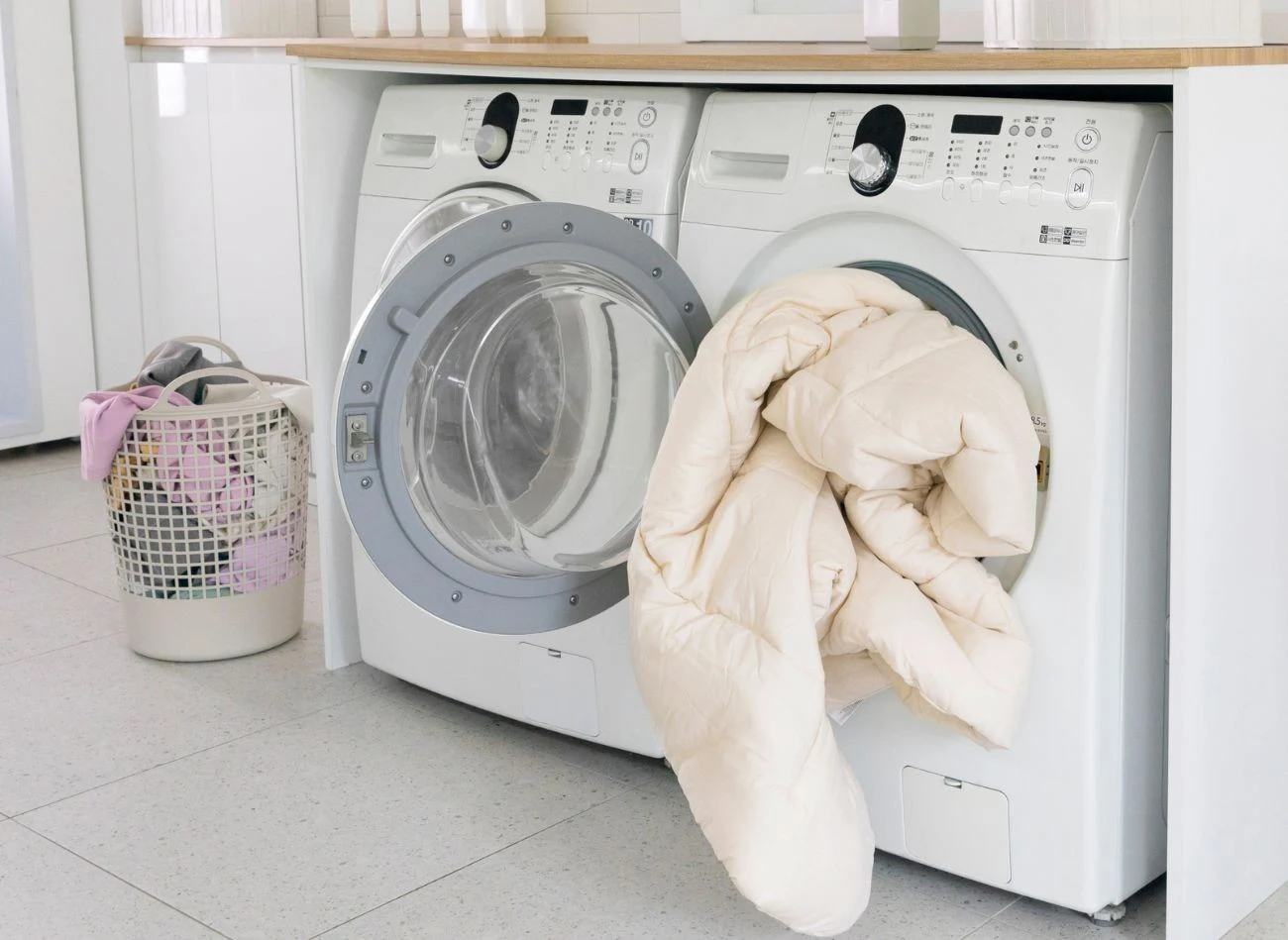 Kołdra powinna być w temperaturze nie większej niż 40 st. C.