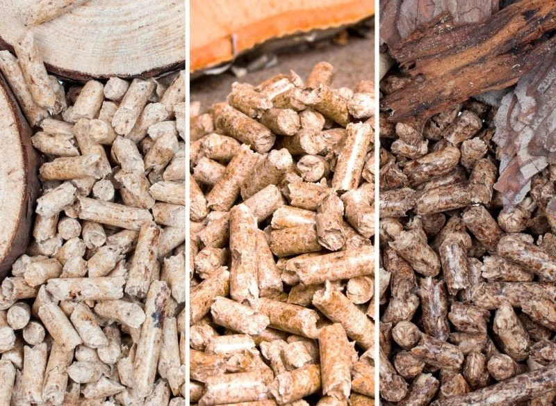 Różne rodzaje pelletu da się rozpoznać już nawet po kolorze