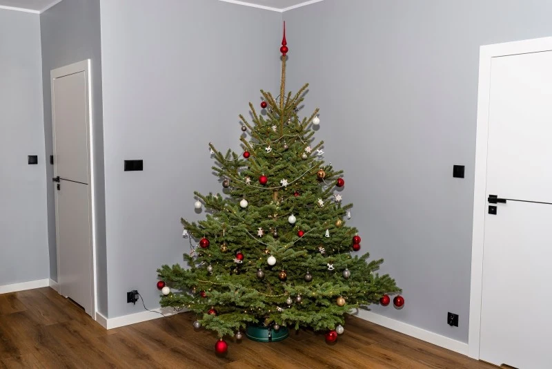 Pamiętaj, by zbytnio nie obciążać gałęzi choinki