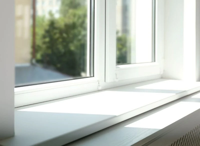 Regularne mycie ram okiennych pozwoli uniknąć żółtych plam