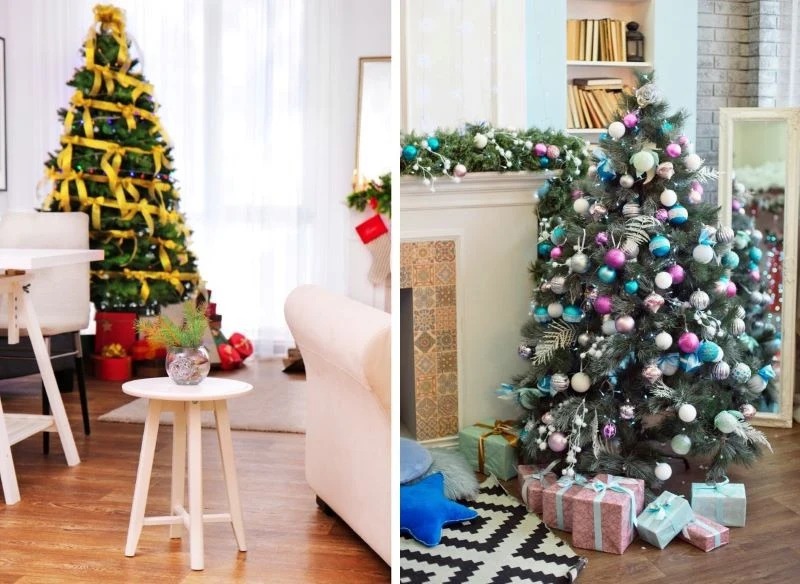 Kolorystyka choinki może być naprawdę oryginalna