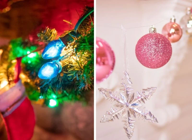 Olbrzymie lampki, różowe dekoracje, szklane gwiazdki - to w tym roku idealnie wpisuje się w trendy