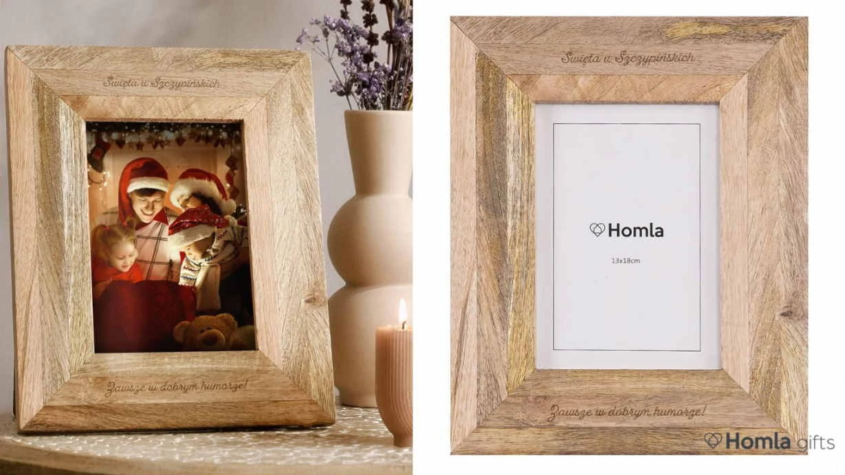 Ramka może być romantycznym prezentem na święta dla dziewczyny
