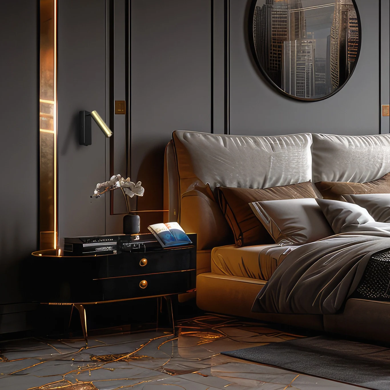 Odpowiednio dobrane kinkiety potrafią całkowicie odmienić charakter wnętrza