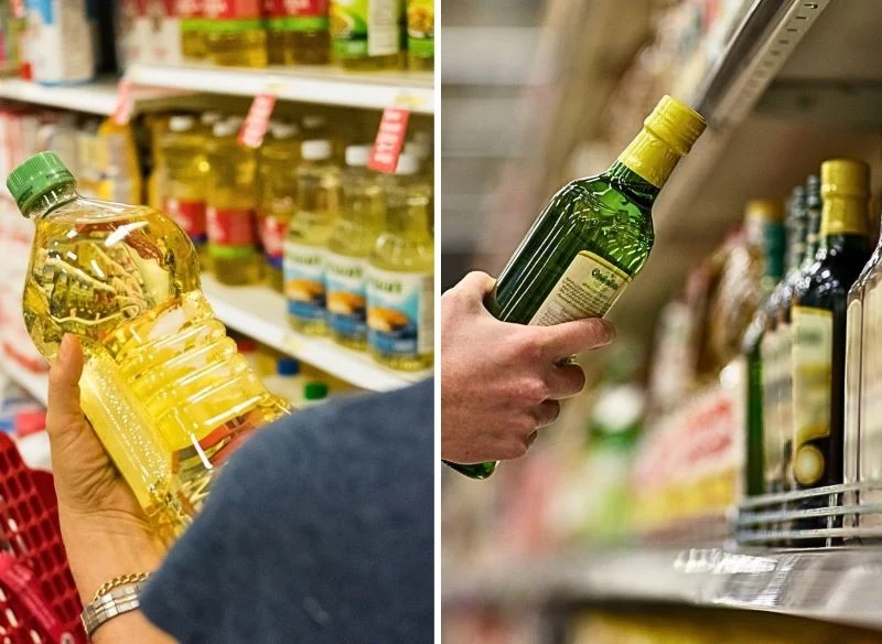 Wybór olejów i oliwy w sklepach jest spory, a opakowania na te produkty nie zawsze są szklane lub plastikowe