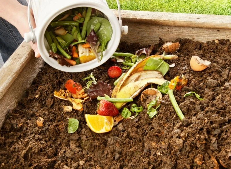 Jesienią proces kompostowania przebiega wolniej