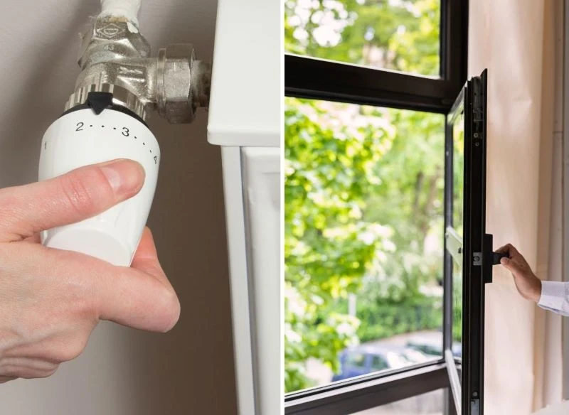 Jeśli chcesz wywietrzyć pomieszczenie, rób to krótko, ale efektywnie