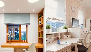 Kiedy kupić dziecku pierwsze biurko i jak powinno ono wyglądać? Możliwości są setki, ważna jest funkcjonalność, przestrzeń do przechowywania i ergonomia. Fot. itchySan/alkir/CanvaPro