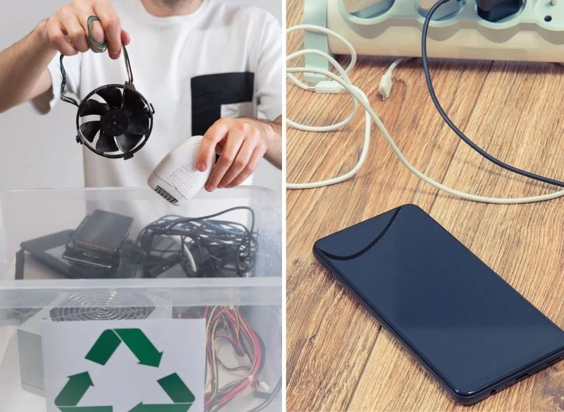 Warto przygotować w domu pojemnik na elektroodpady i tam przechowywać śmieci przed dostarczeniem ich do punktu recyklingu