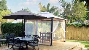 Jeśli nie wiesz, jak zamocować pawilon ogrodowy, nic straconego - producenci konstrukcji dokładnie instruują, jak ją rozstawić, złożyć czy zabezpieczyć.