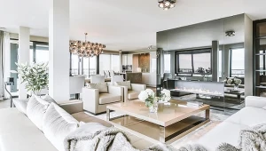 Nie wiesz, jak urządzić salon z kuchnią w stylu glamour? Stwórz wnętrze zgodnie z własnymi preferencjami, pamiętając, że ma przede wszystkim błyszczeć.