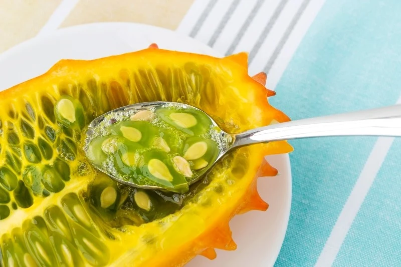 Owoce kiwano można przechowywać nawet do pół roku