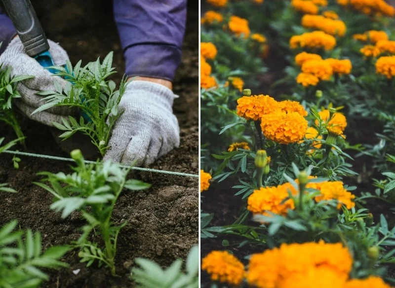 Aksamitki to kwiaty ozdobne, które mają wiele pożytecznych właściwości