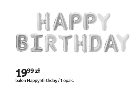 Повітряна куля Happy