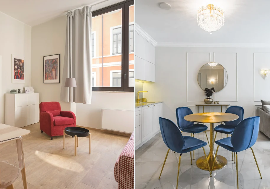 Gdy sięgniesz po jasne tkaniny, nadasz pomieszczeniu lekkość