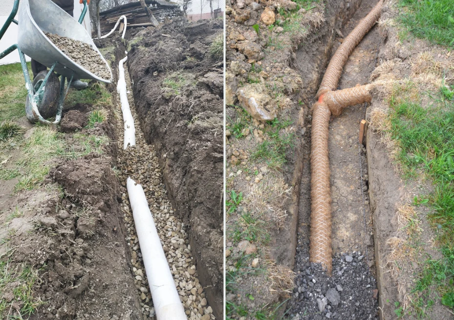 Drenaż gruntowy trawnika polega na instalacji systemu rur lub rowów pod powierzchnią trawnika, które odprowadzają nadmiar wody z gleby