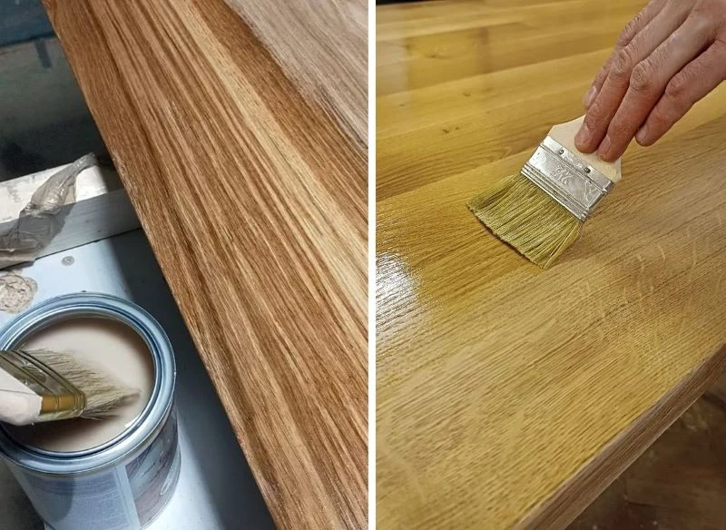 Olejowanie drewna na płot, blaty zewnętrzne czy elementy pergoli doskonale je zabezpieczy