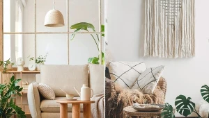 Styl boho kojarzony najczęściej z neutralnymi, beżowo brązowymi wnętrzami z Instagrama nie do końca jest taki spokojny.  Fot.