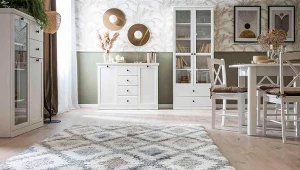 Drewno to nie jedyny naturalny materiał, jaki wykorzystasz we wnętrzu skandynawskim / komfort.pl