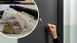 Kontrolerzy pukają do drzwi Polaków w celu sprawdzenia dowodów opłat za abonament RTV. Fot.CanvaPro/Mariusz Grzelak/EastNews