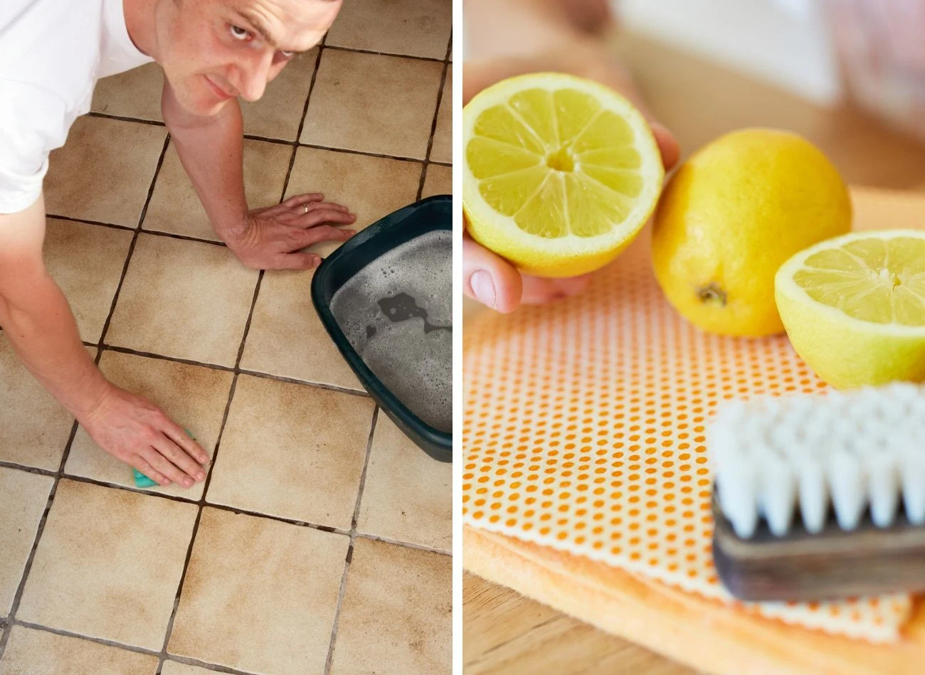 Cytryna, ze względu na swoje właściwości wybielające, może być pomocna w czyszczeniu fug