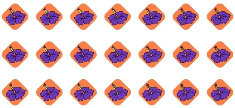 Znajdź kwiat, który różni się od pozostałych