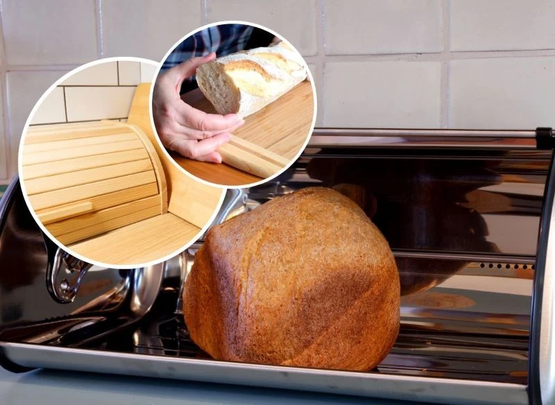 Metalowe pojemniki są tańsze niż drewno i ceramika, ale pieczywo szybciej traci w nich świeżość i może się psuć