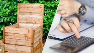 Składowanie bioodpadów w przydomowym kompostowniku uprawnia do zniżki za wywóz śmieci.